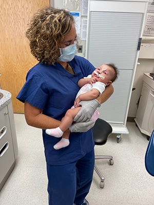 Baby patient HomeTown Orthodontics in South Hill, VA